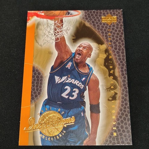 2001-02 Upper Deck Inspirations # 90 Michael Jordan Card (J) Washington Wizards