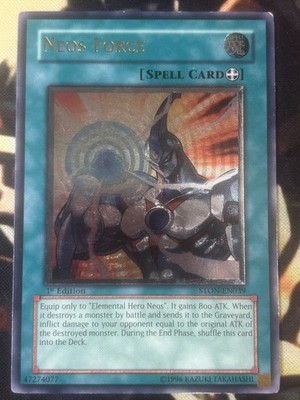 Yugioh: Neos Force - STON-EN039 - Ultimate Rare - 1st Edition - MP