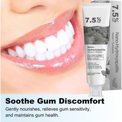 7.5% Nano Hydroxyapatite Toothpaste - Sensitivity Relief & Remineralize
