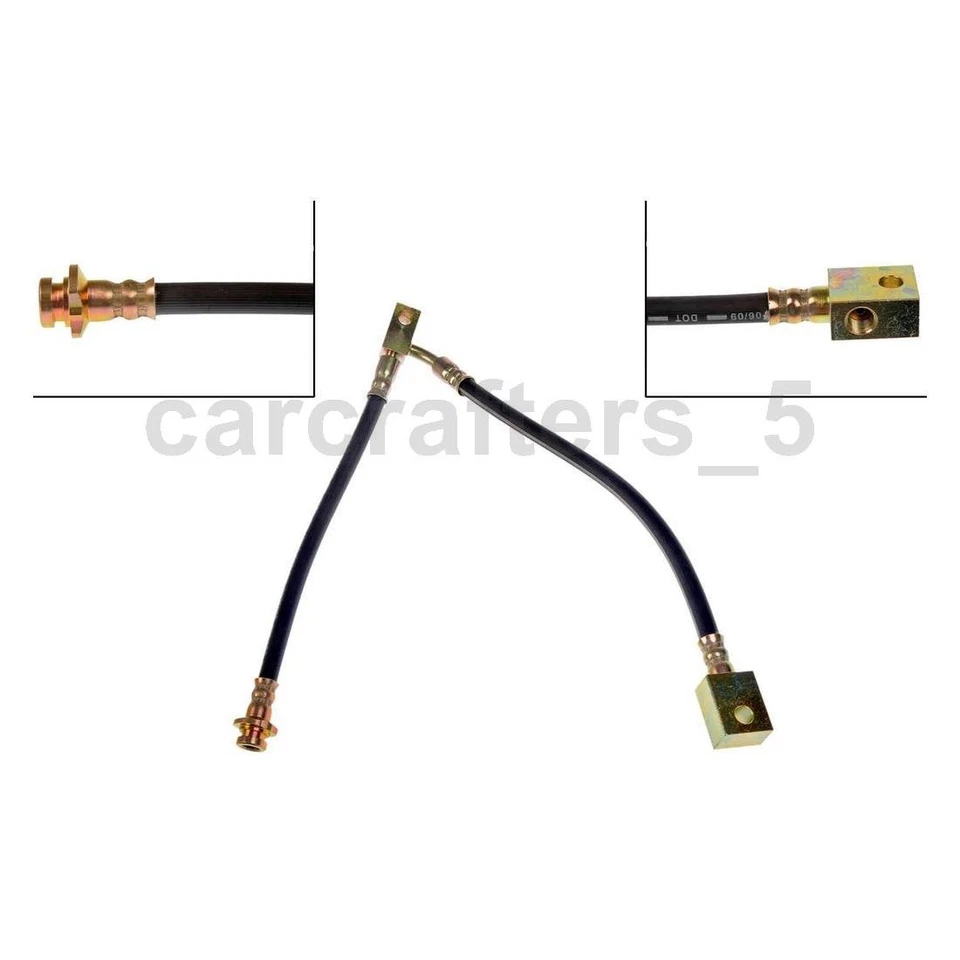 2 mangueras hidráulicas de freno delantero para Infiniti M37 2012 3,7 L Foto 2 de 4