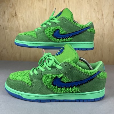Nike SB Dunk Low Grateful Dead Green Bear Men's 10.5 CJ5378-300