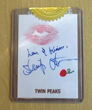 2025 Rittenhouse Twin Peaks Log Lady autograph Sherilyn Fenn incentive Kisses