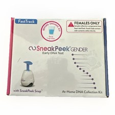 Sneak Peek Gender Test Early DNA At Home Collection Kit W/ Sneak Peek Snap
