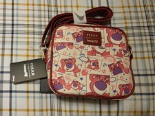 Loungefly Pixar Lotso Graphic Print Small Crossbody Bag