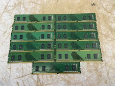 (LOT OF 11) SK HYNIX 4GB 1RX16 PC4 2400T DESKTOP RAM