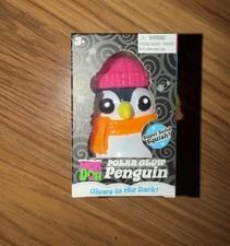 Needoh Polar Glow Penguin Blue Super Solid Squish Glow in Dark Christmas 2026