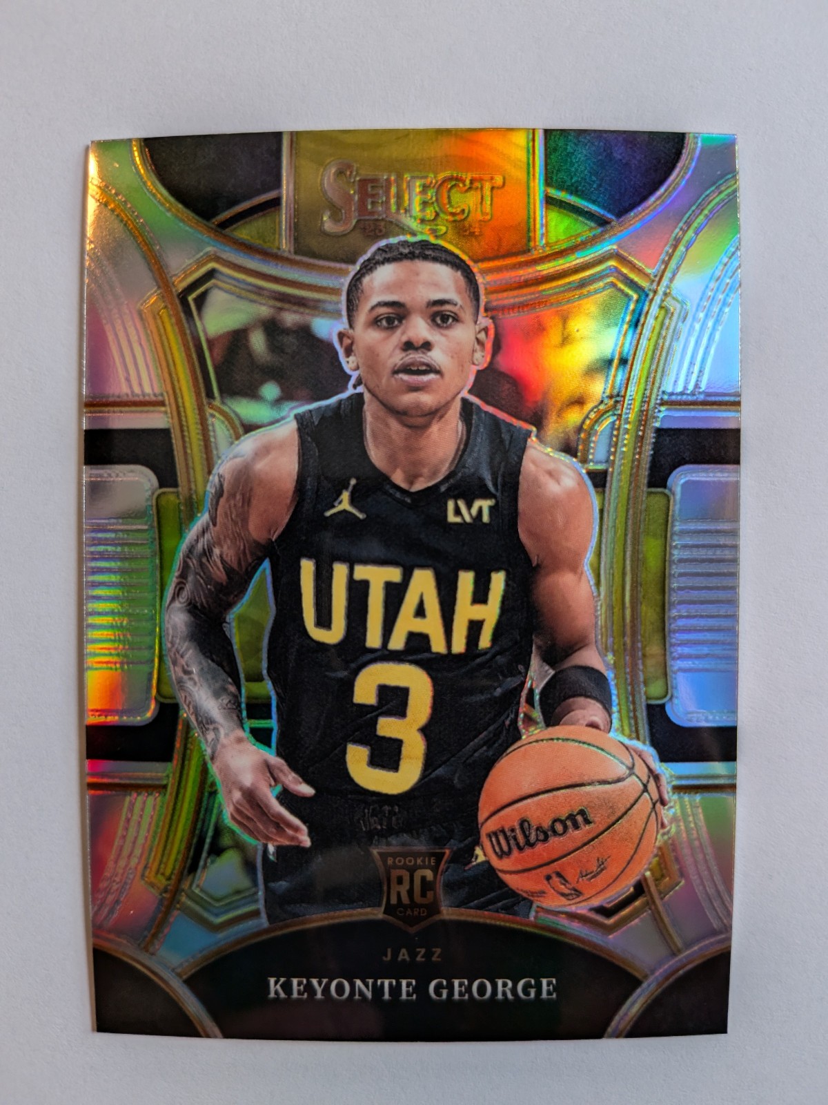 2023-24 Panini Select - Mezzanine Level Keyonte George #305 Silver Prizm (RC)