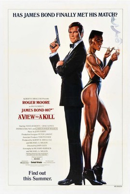 James Bond A View To A Kill Advance USA One Sheet