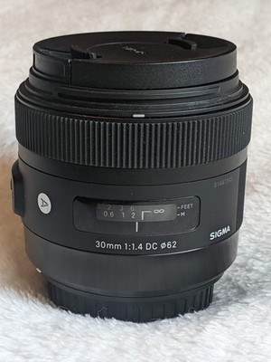 Sigma 30mm f/1.4 DC HSM Art Lens for Canon EF