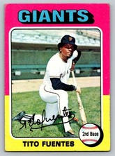 1975 Topps Baseball #425 Tito Fuentes Giants