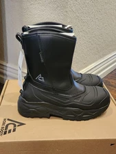 ACE Work Boots Badlands, Men's Slip-On Nano Composite Toe (NCT) Shoe Size 4.5