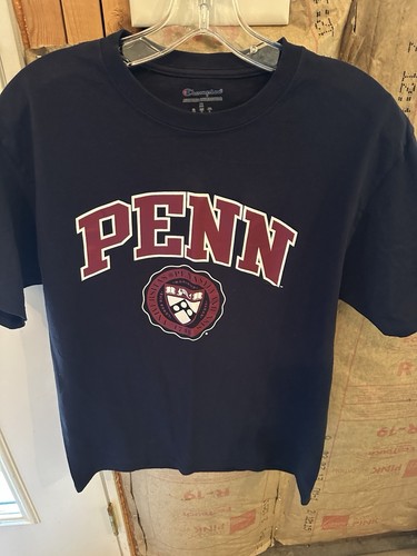 University Of PENNsylvania Adult Medium T Shirt Navy Blue