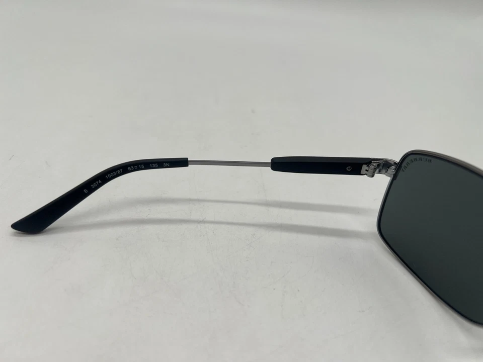 Gafas de sol Burberry B 3074 1003/87 plateadas 63-15-135 3N NUEVAS CON CAJA Y ETIQUETAS Foto 4 de 4