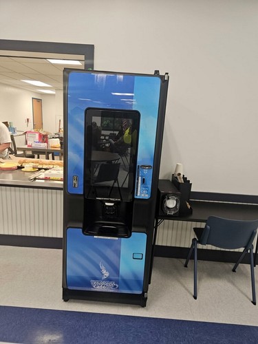 2021 COTI Crane Coffee Machine, Model 608D, Serial # 312201290001, Touchscreen.