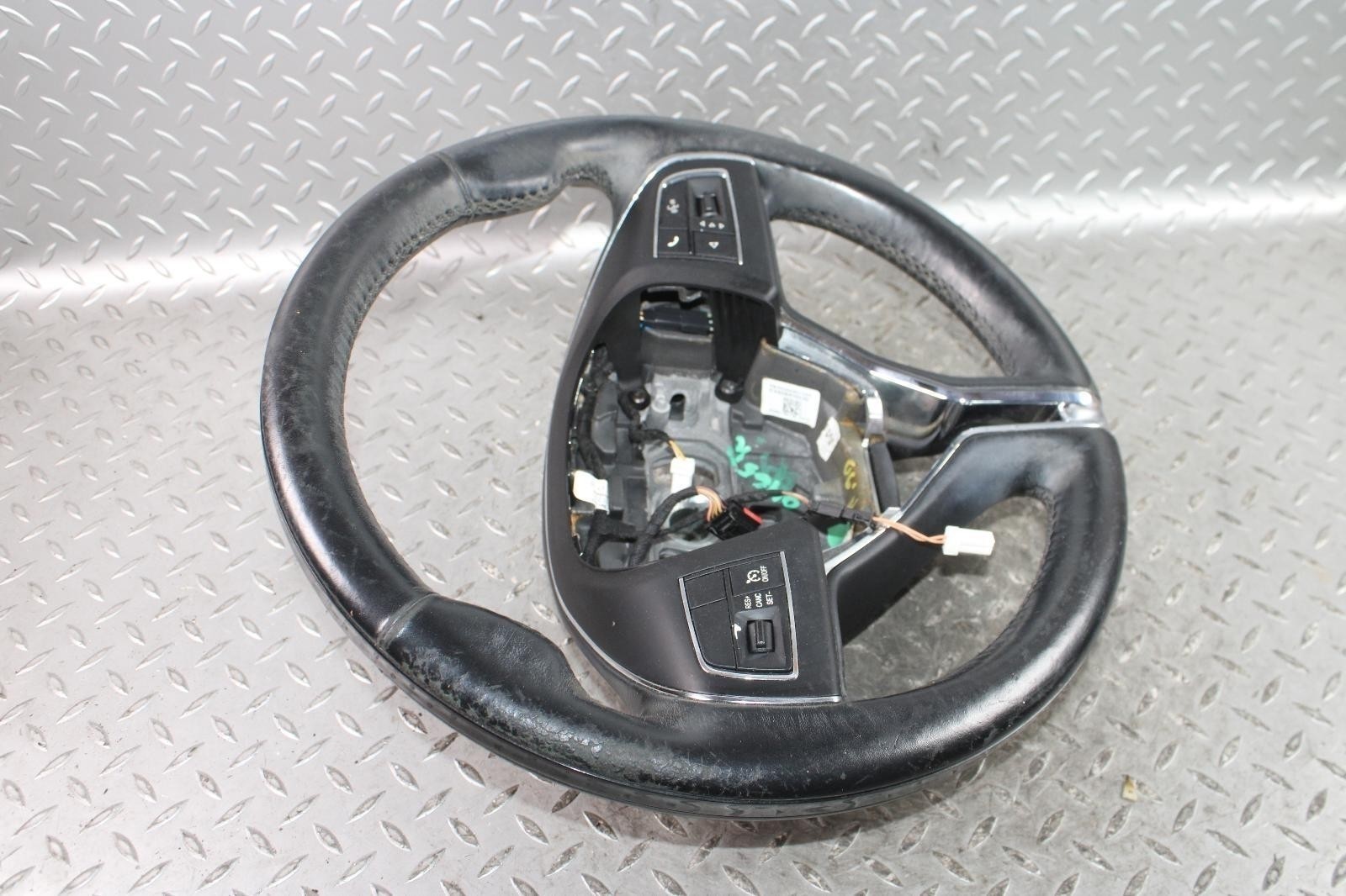14-20 QUATTROPORTE Nero Black Leather Steering Wheel Controls Unit Factory OEM