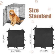 Soft Dog Crate Divider Panel for 42" Crate, Durable Thick Dog Kennel Divider ...