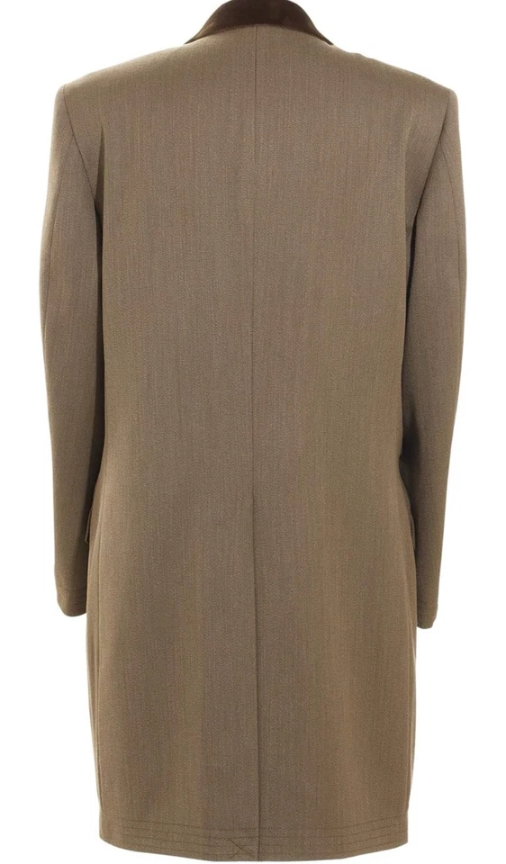 SAMUEL WINDSOR COVERT JACKET COAT 42”  100% pure new wool Crombie Cordings VGC - Image 4 of 4