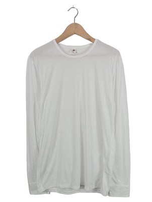 MEDICO Longsleeve Damen Shirt Gr. DE 44 weiß Casual-Look