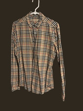 Burberry Brit Mens Long Sleeve Button Up Shir...