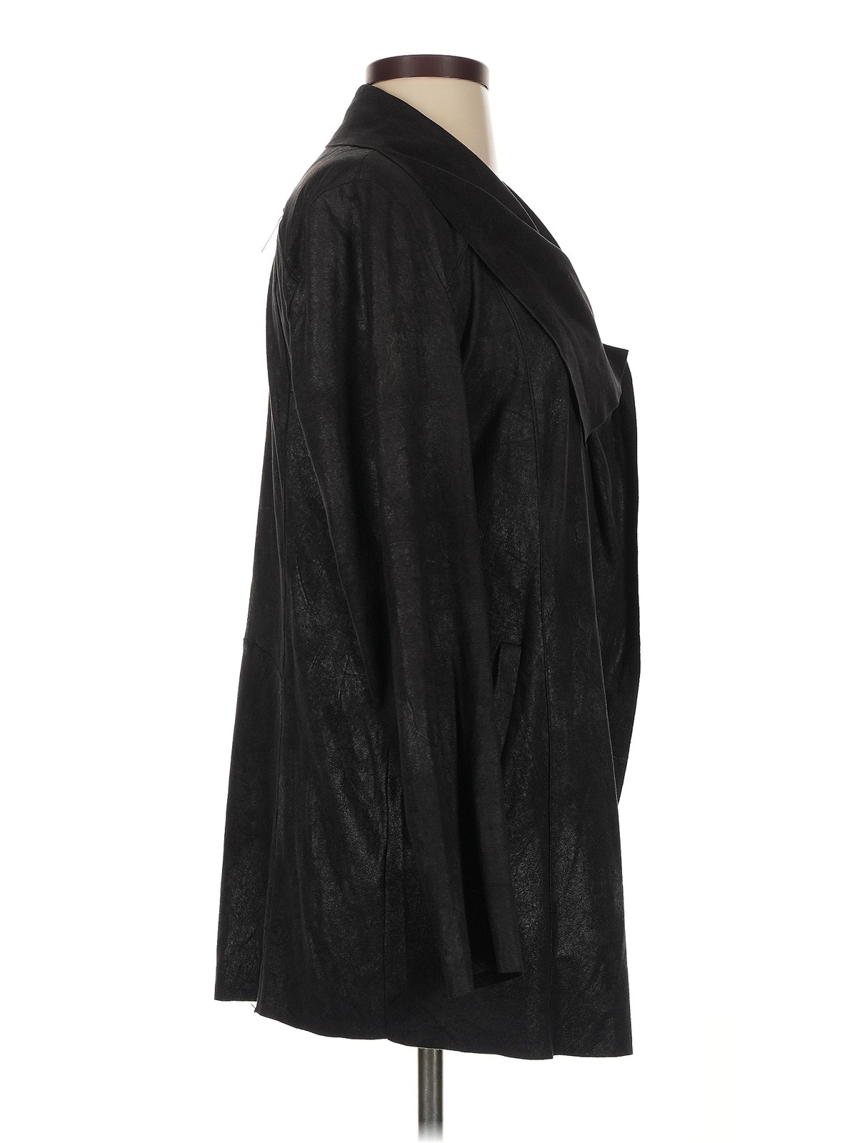 Mango Women Black Coat S thumbnail 3