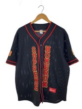 Supreme 25SS Homerun Baseball Jersey L Polyester BLK