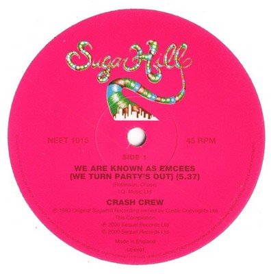 The Crash Crew - We Are Known As Emcees / On The Radio (12'') (Mint (M)) - 399385