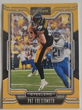 2021 Panini Playbook #117 Pat Freiermuth Near Mint
