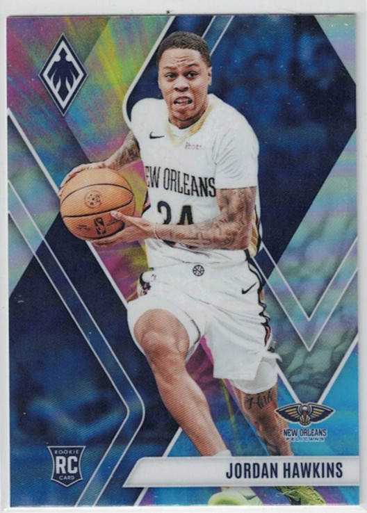 2023-24 Panini Phoenix Jordan Hawkins #254 Color Burst RC - New Orleans Pelicans