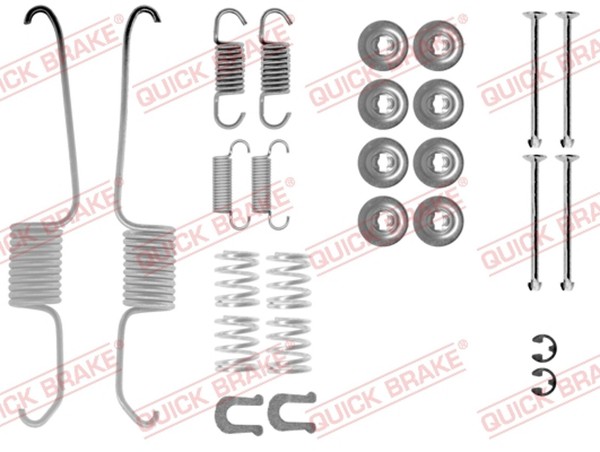 Quick Brake ZubehöRsatz Bremsbacken 105-0003 FüR Vw Toyota Caddy Taro 1 14 Hiace-image