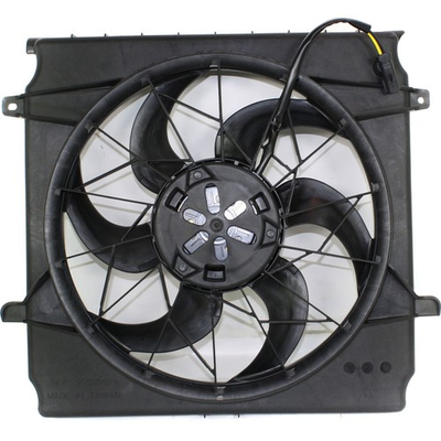 #ad #ad Radiator Cooling Fan For 2002 2004 Jeep Liberty w blade motor amp; shroud $81.60