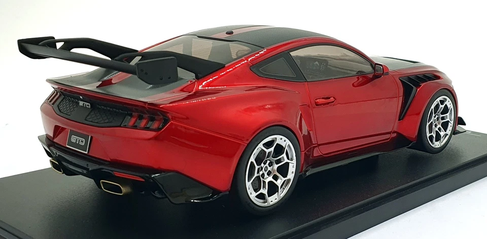 IXO 1/18 Scale Diecast IXOSPMCG18577 - 2025 Ford Mustang GTD - Dark Red - Image 2 of 4