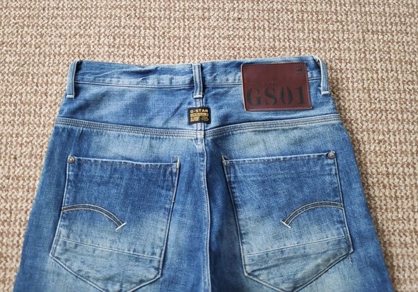 Men G-Star Raw Shorts Blue Denim 30