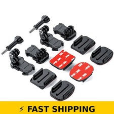 Sametop 12 in 1 Helmet Sticky Mounts Kit for GoPro  Action Cameras
