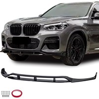 Frontspoiler Lippe Performance Schwarz Glanz Passt FüR BMW X3 G01 2017-2021