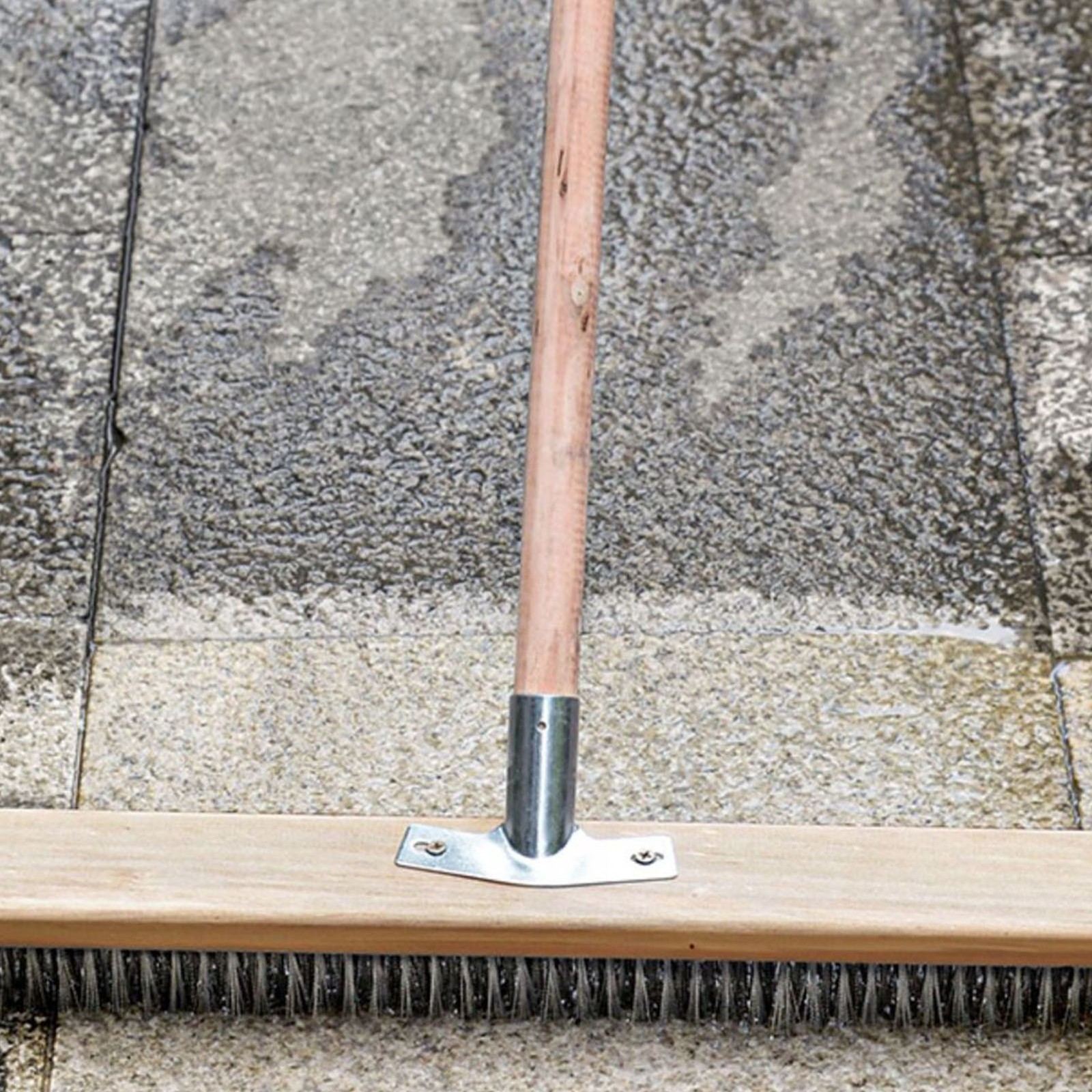 Heavy Duty Rough Surface Floor Brush For Garage & Deck 20cm
