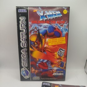 Xmen Children of the atom Game for Sega Saturn Complete Pal Italian Excellent