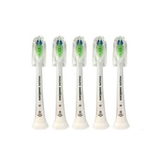5x Philips Sonicare DiamondClean W Replacement Brush Heads White No Box