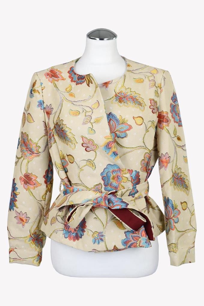 Blazer mujer Manila Grace talla 34 (IT 40) multicolor NUEVO blazer chaqueta de negocios