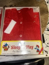 Smurfs Sleep And Play 1981 Sleeper No Bib 