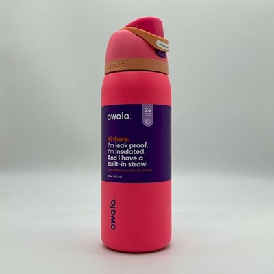 Owala FreeSip 32oz Stainless Bottle Leak-Proof Peach Pink | eBay