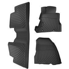 Black Carpet Floor Mats For Honda Civic 2006-2011 Waterproof Floor Liners