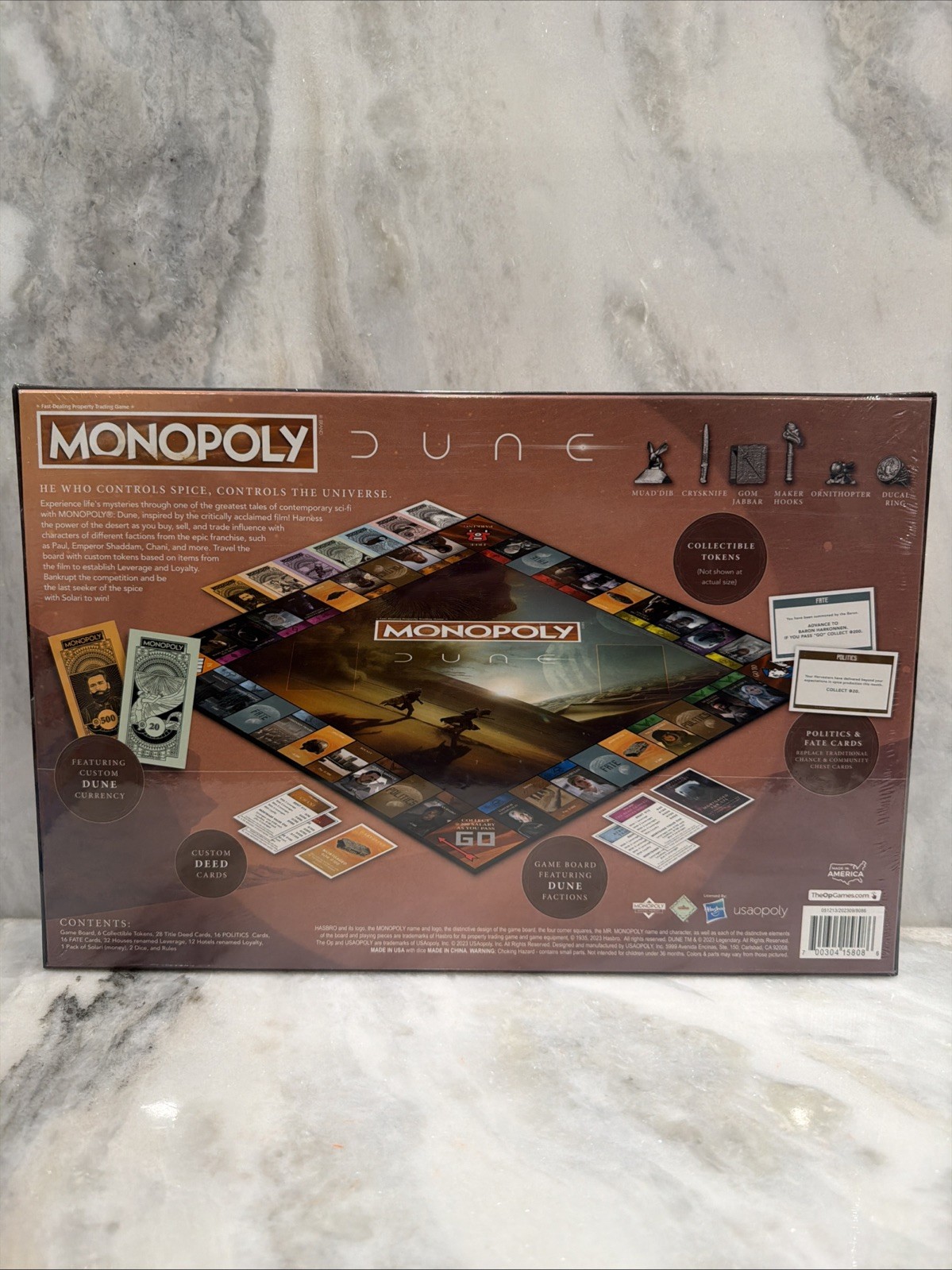 Monopoly Dune Edition Board Game USAopoly Hasbro NEW
