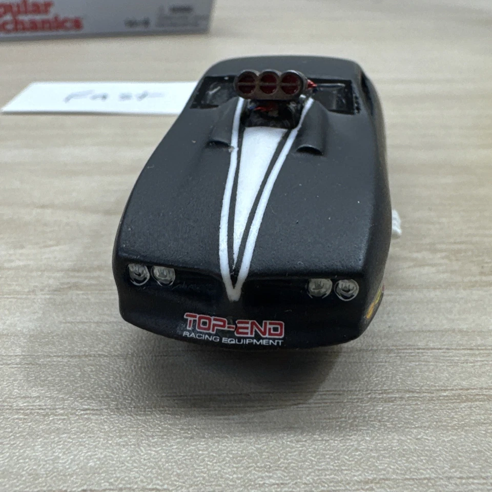 Carro Ranura HO Personalizado "Fool's Gold" Cuerpo de Resina - ¡Rápido! Coche de arrastre probado 9V - Bonito Foto 4 de 4