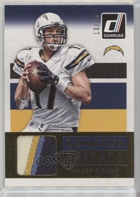 2015 Panini Donruss Threads Prime /25 Philip Rivers #DT-PHR 7xr