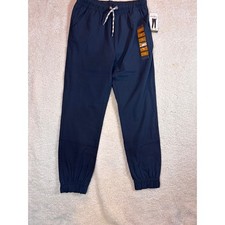 Eddie Bauer Jogger Pants Kids Size 10 Navy Blue New Performance Activewear