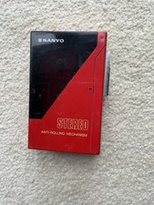 Sanyo MG12 Walkma Vintage Cassette Player. Parts Not Working