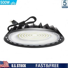 500W UFO Led High Bay Light Shop Industrial Commercial Factory Warehouse 6000K