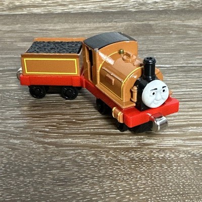 DUKE ! THOMAS FRIENDS TRAIN Diecast TAKE N PLAY ALONG 2009 CGI Face Fisher Price