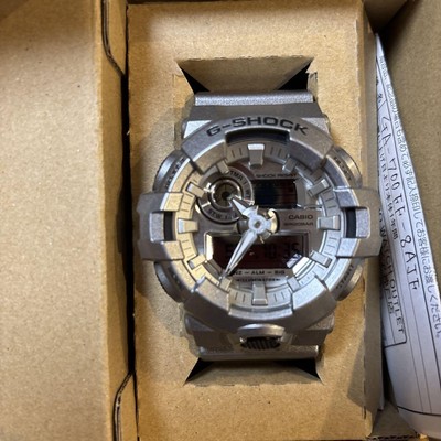 カシオCASIO Gショック GA-700FF-8AJF極美品メタリックシルバー GA-700FF-8AJF | CASIO