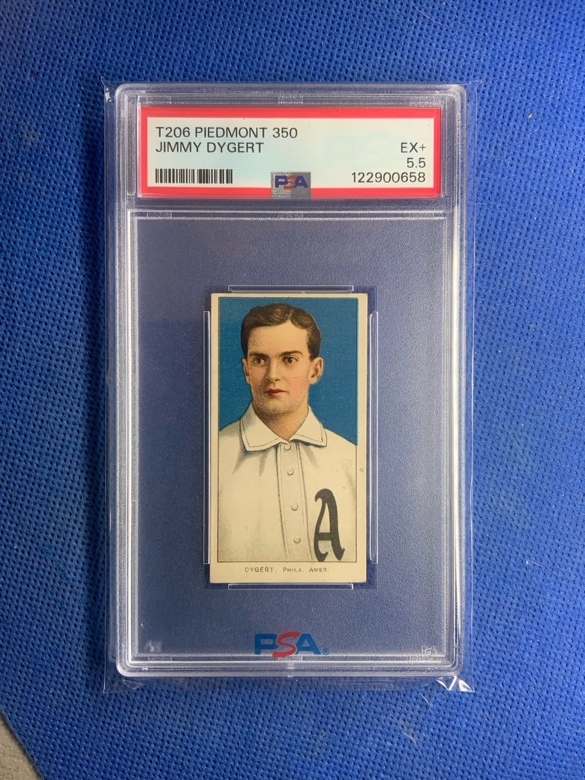1909 T206 Piedmont JIMMY DYGERT PSA 5.5 ** Just Graded**
